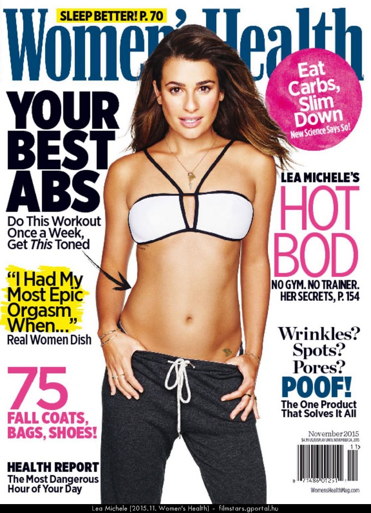 Lea Michele (2015.11. Women's Health)