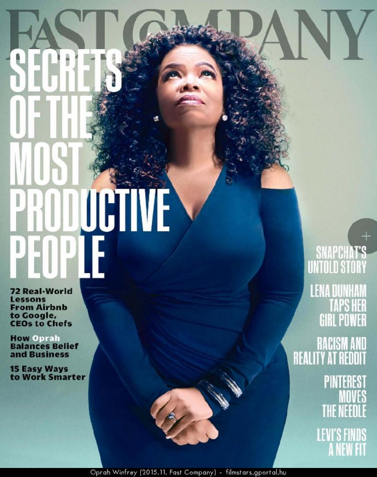Oprah Winfrey (2015.11. Fast Company)
