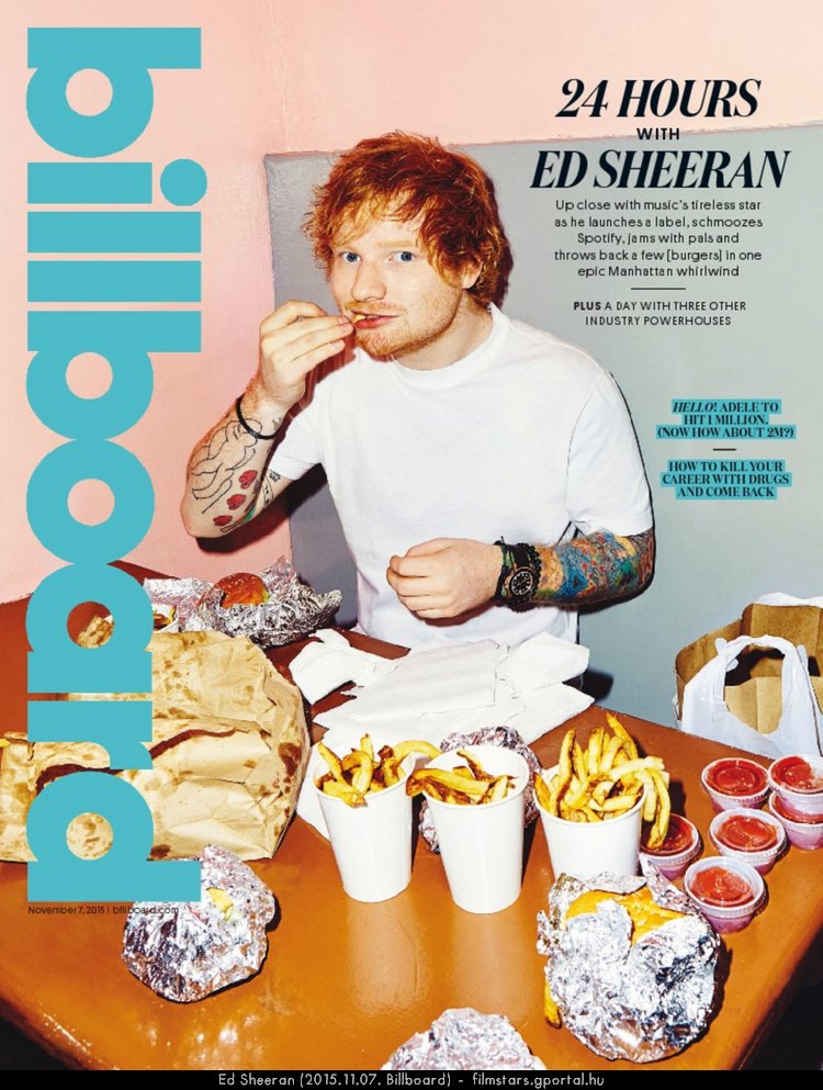 Ed Sheeran (2015.11.07. Billboard)