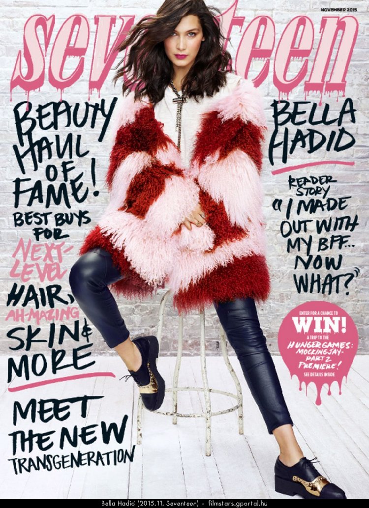 Bella Hadid (2015.11. Seventeen)