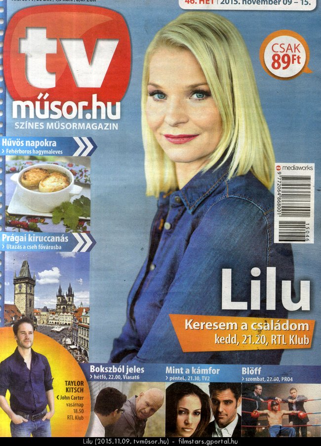 Lilu (2015.11.09. tvmsor.hu)