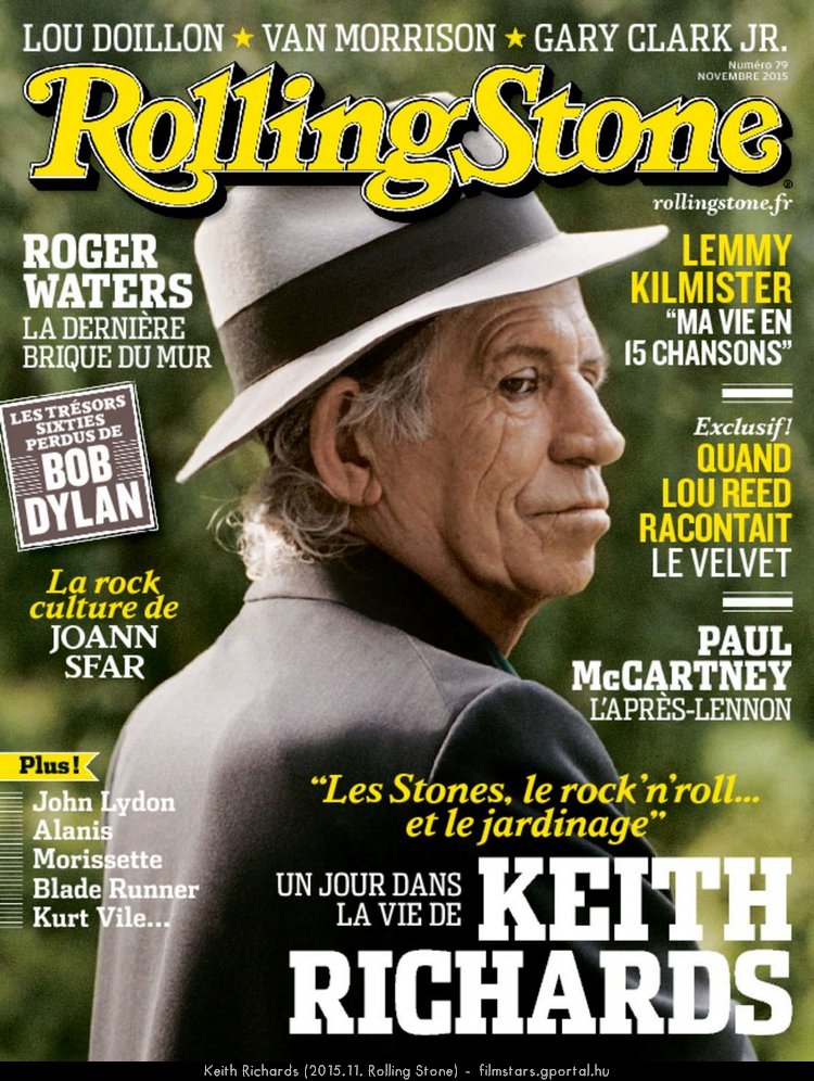 Keith Richards (2015.11. Rolling Stone)