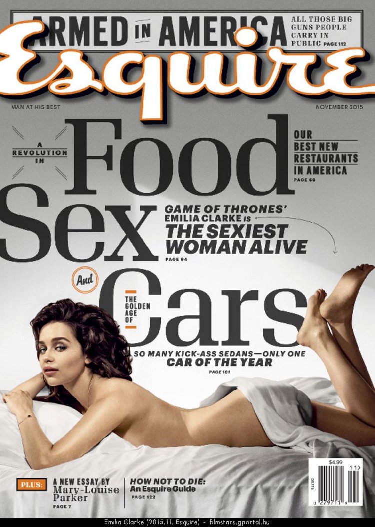 Emilia Clarke (2015.11. Esquire)