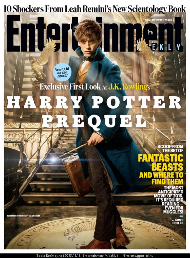Eddie Redmayne (2015.11.13. Entertainment Weekly)