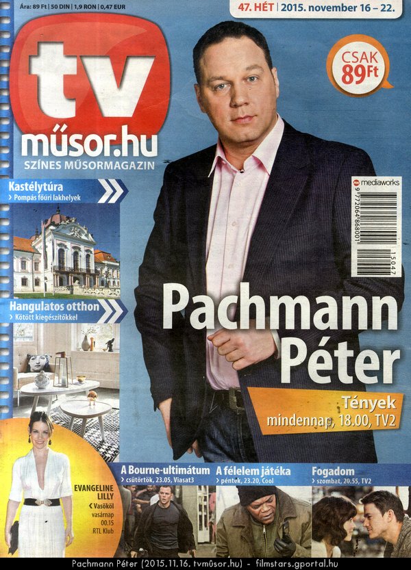 Pachmann Pter (2015.11.16. tvmsor.hu)