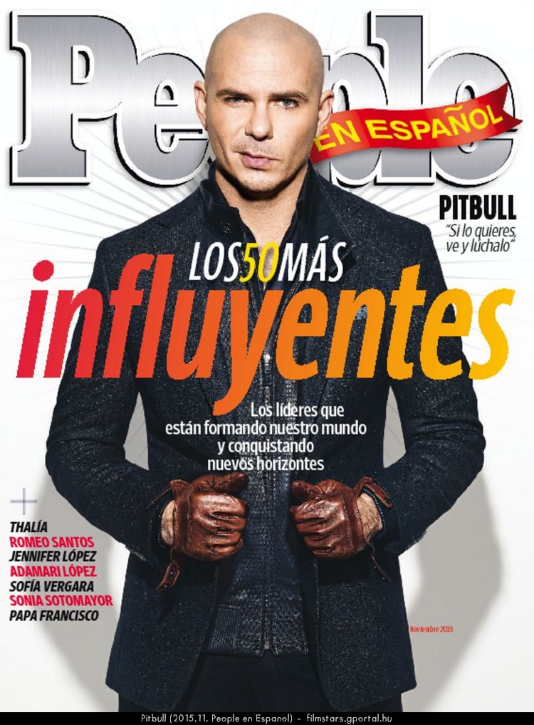 Pitbull (2015.11. People en Español)