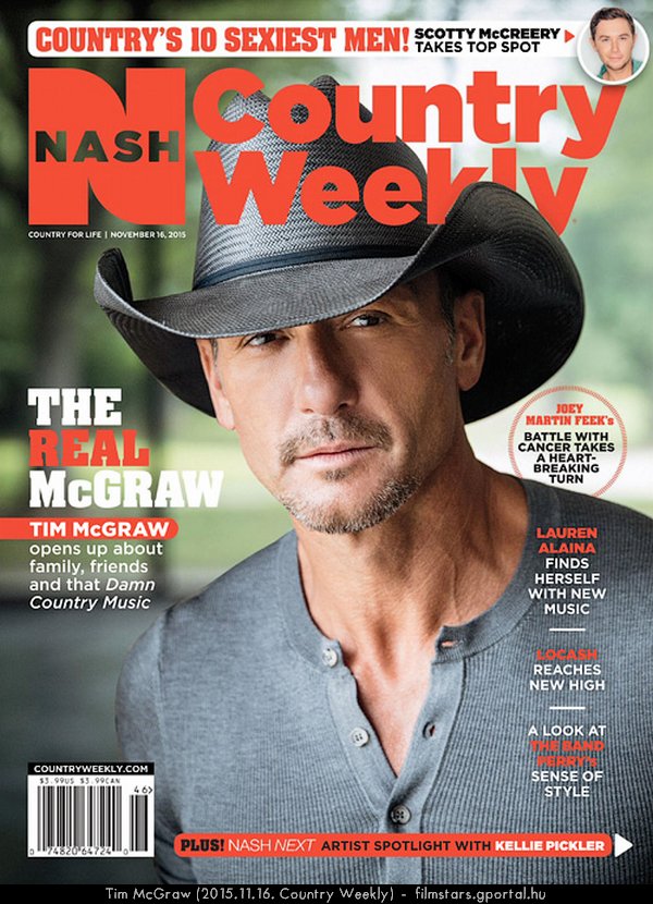 Tim McGraw (2015.11.16. Country Weekly)