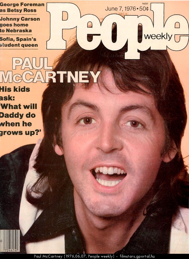 Paul McCartney (1976.06.07. People weekly)