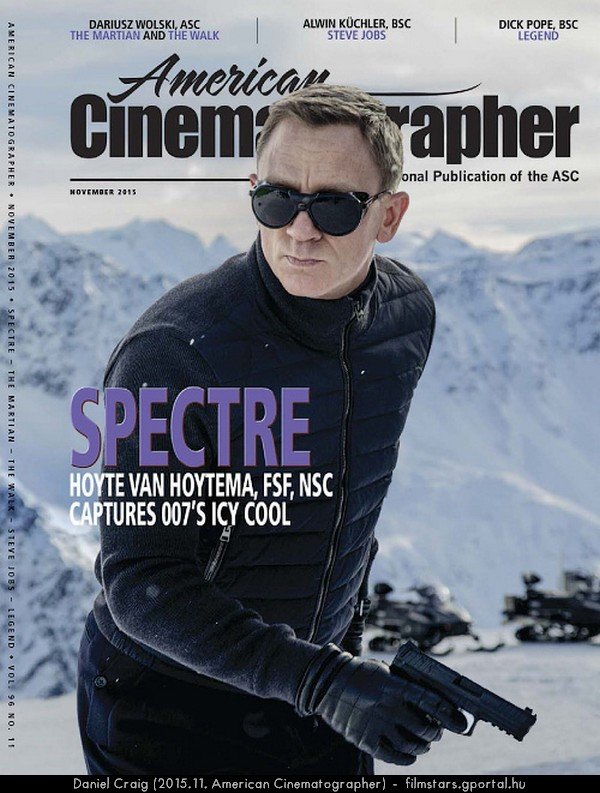 Daniel Craig (2015.11. American Cinematographer)
