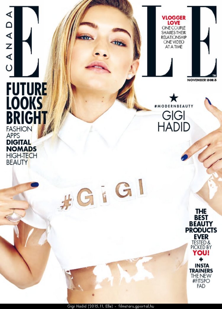 Gigi Hadid (2015.11. Elle)