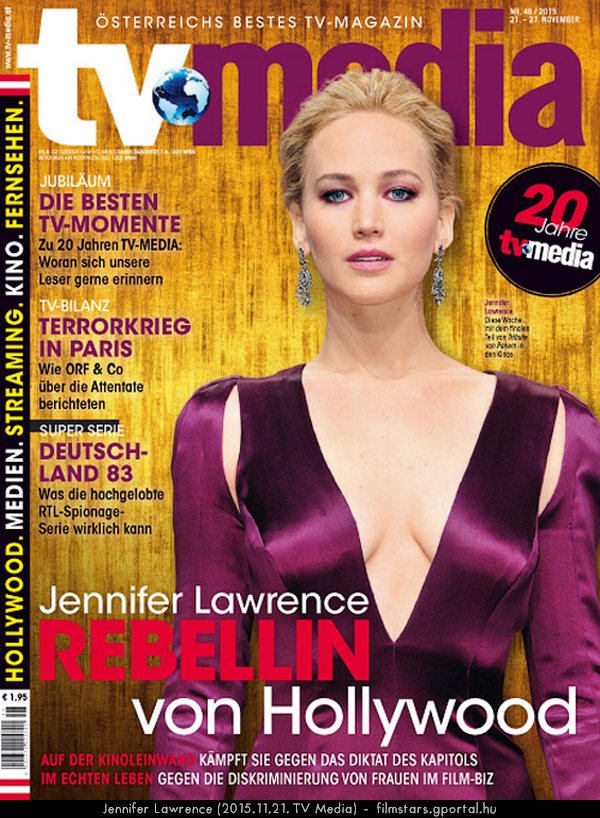Jennifer Lawrence (2015.11.21. TV Media)