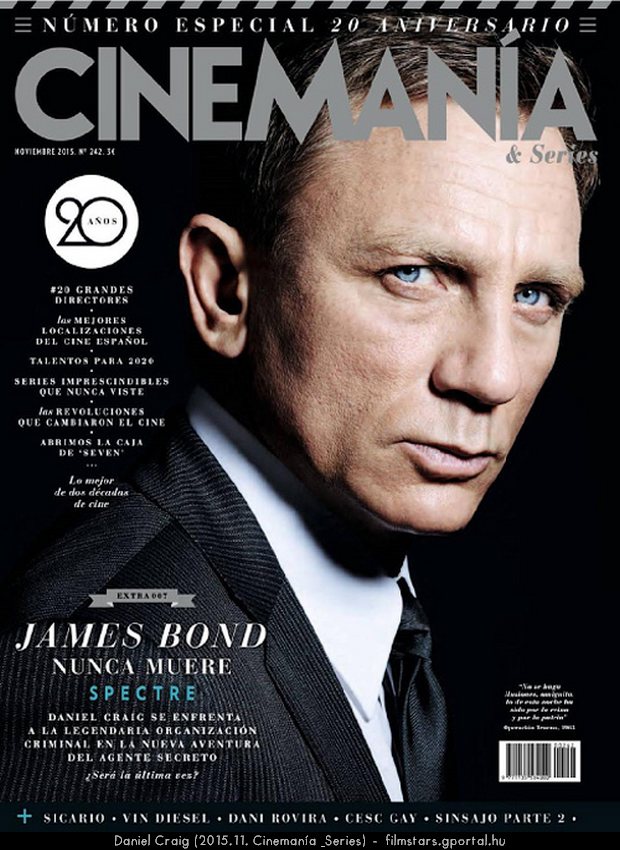 Daniel Craig (2015.11. Cinemana & Series)