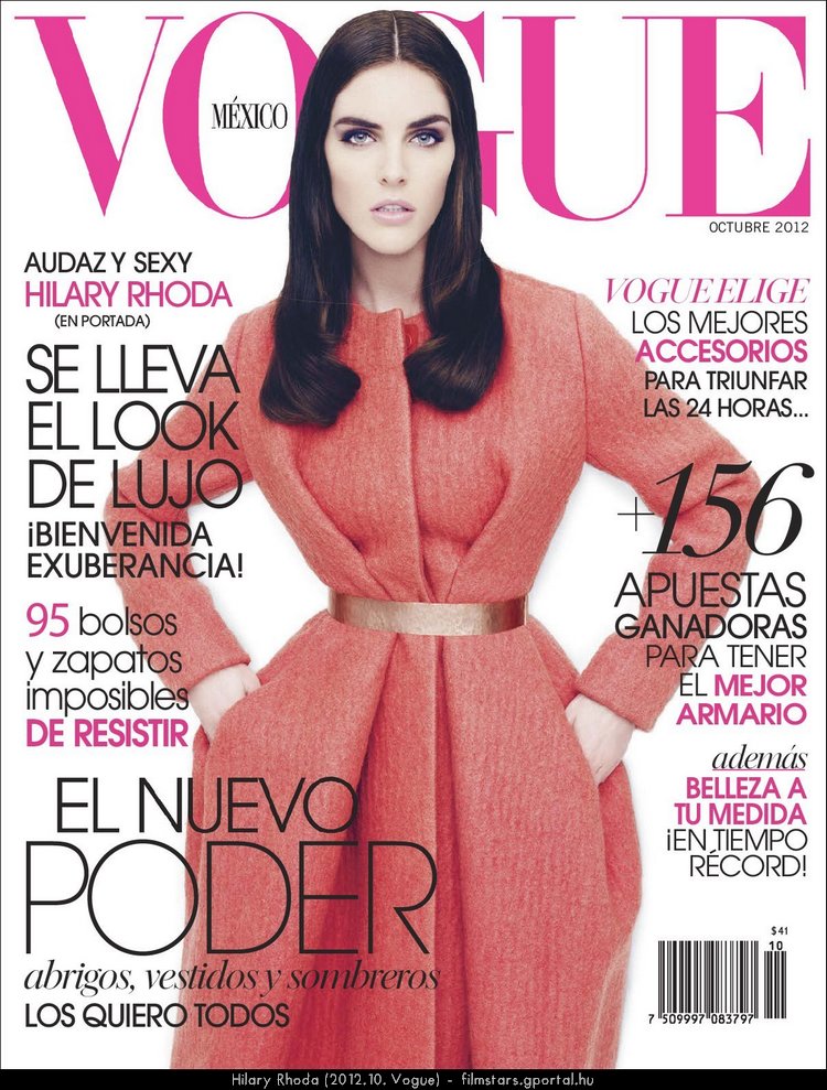 Hilary Rhoda (2012.10. Vogue)