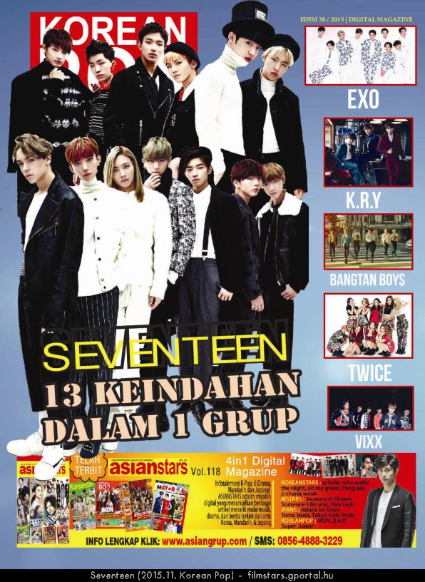 Seventeen (2015.11. Korean Pop)
