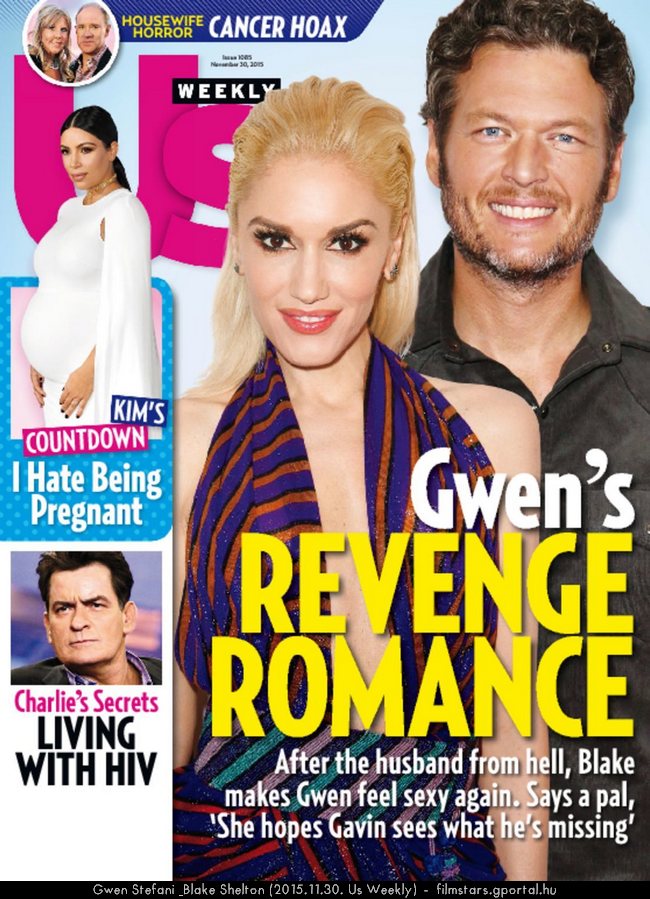 Gwen Stefani & Blake Shelton (2015.11.30. Us Weekly)