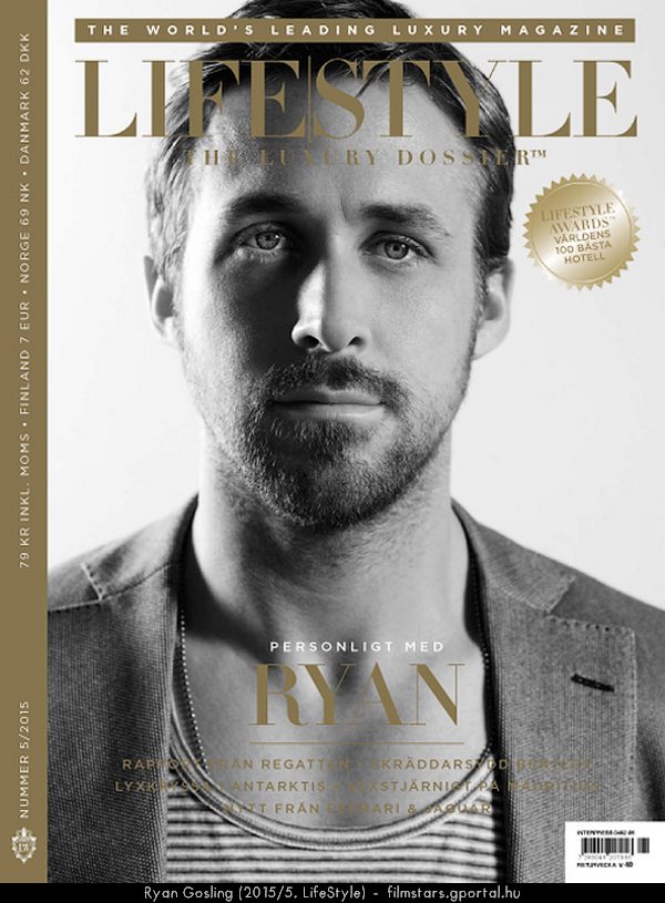 Ryan Gosling (2015/5. LifeStyle)