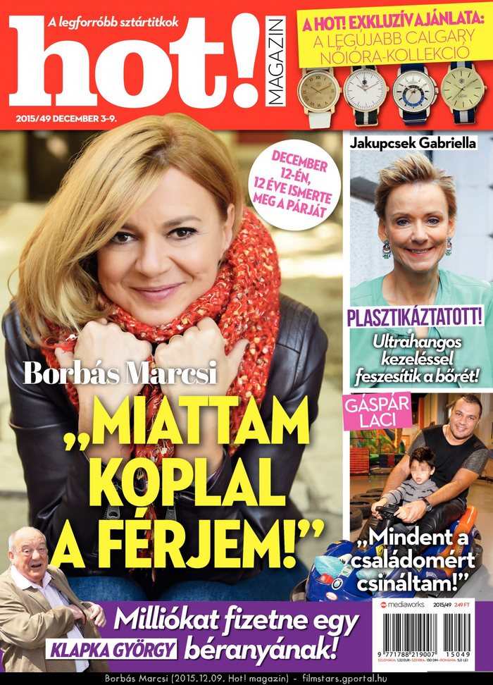 Borbs Marcsi (2015.12.09. Hot! magazin)