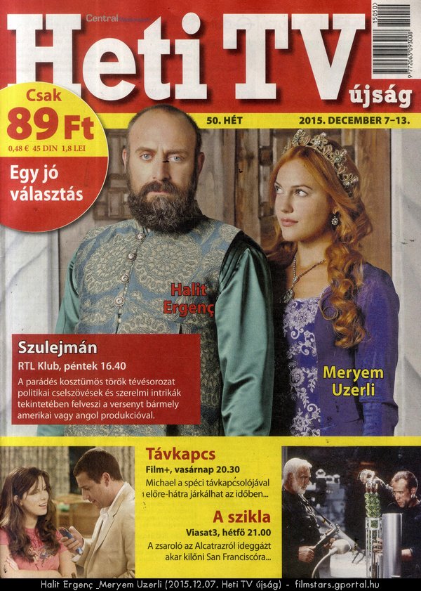 Halit Ergen & Meryem Uzerli (2015.12.07. Heti TV jsg)