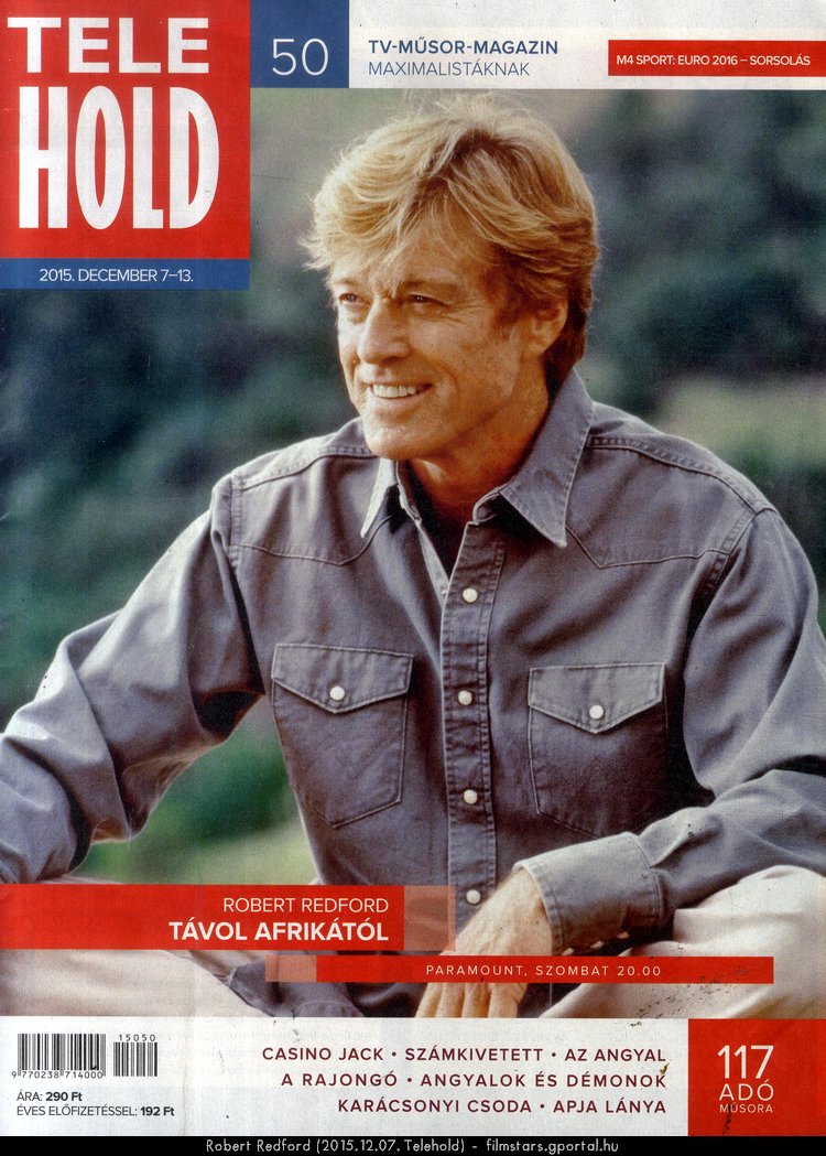 Robert Redford (2015.12.07. Telehold)