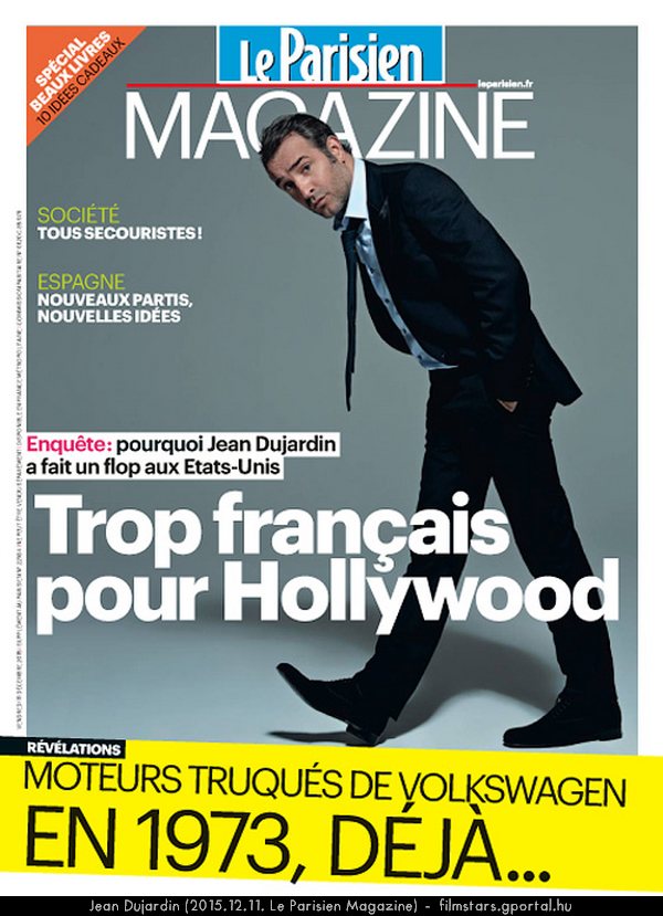 Jean Dujardin (2015.12.11. Le Parisien Magazine)