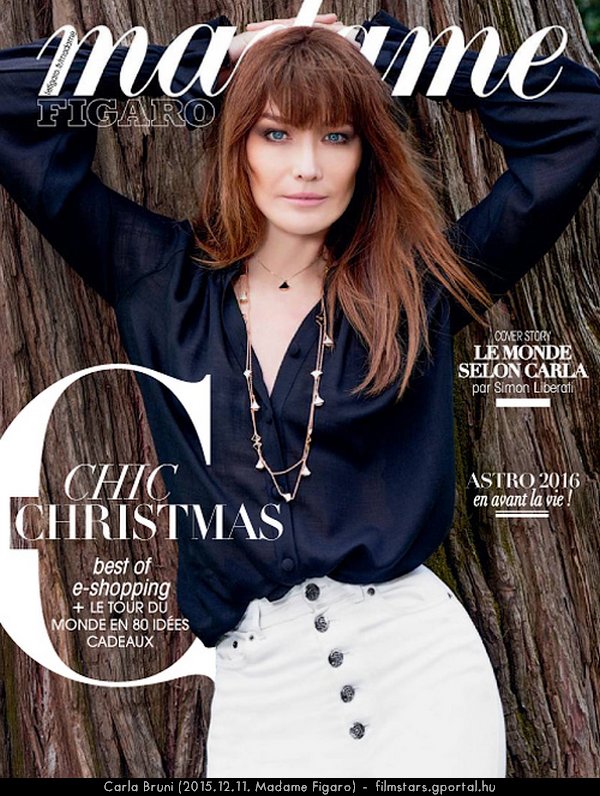 Carla Bruni (2015.12.11. Madame Figaro)