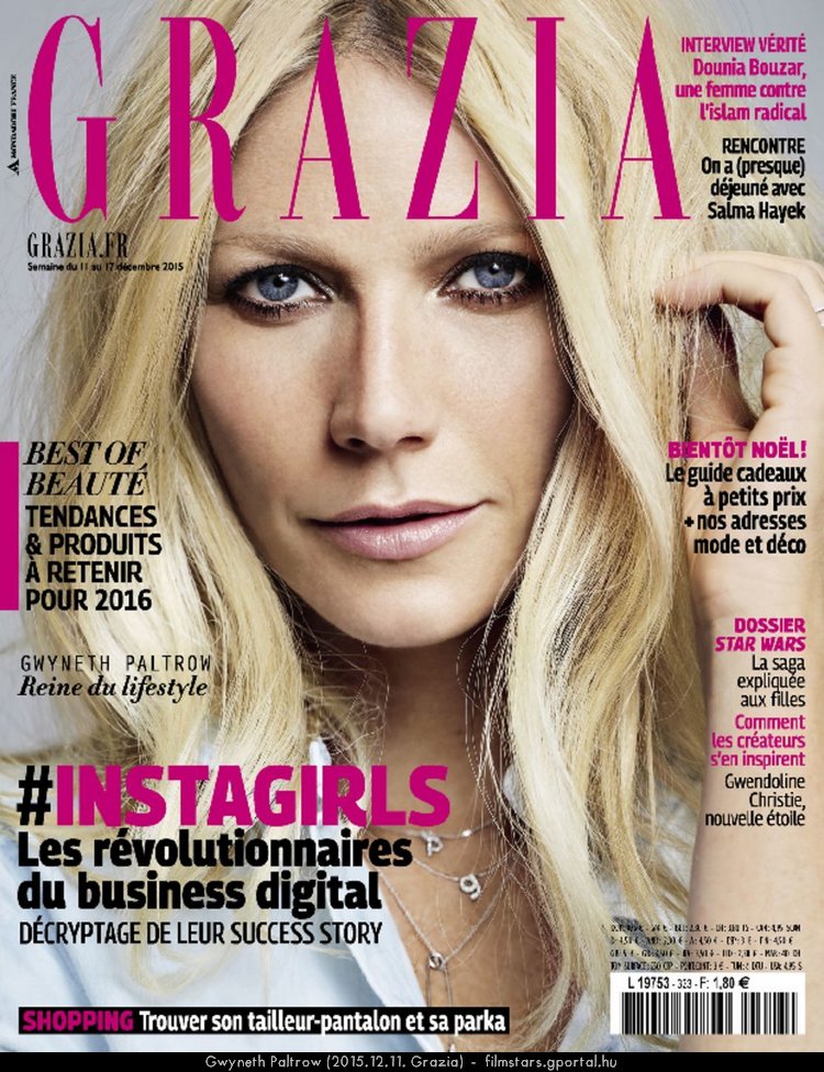 Gwyneth Paltrow (2015.12.11. Grazia)