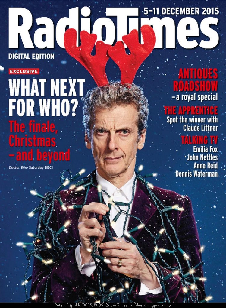 Peter Capaldi (2015.12.05. Radio Times)