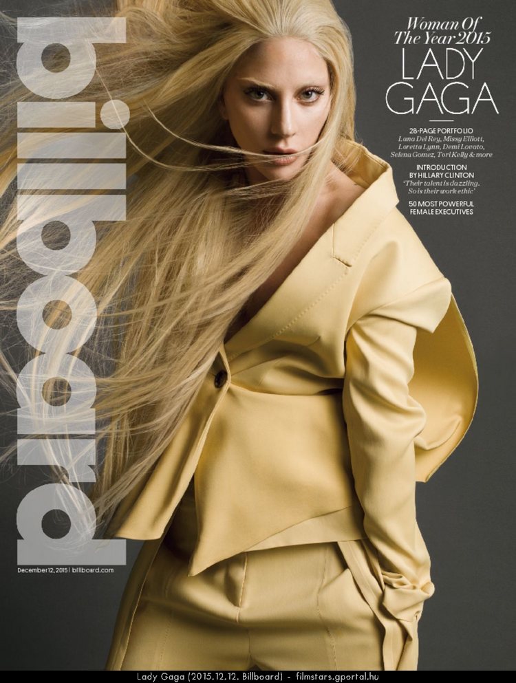 Lady Gaga (2015.12.12. Billboard)
