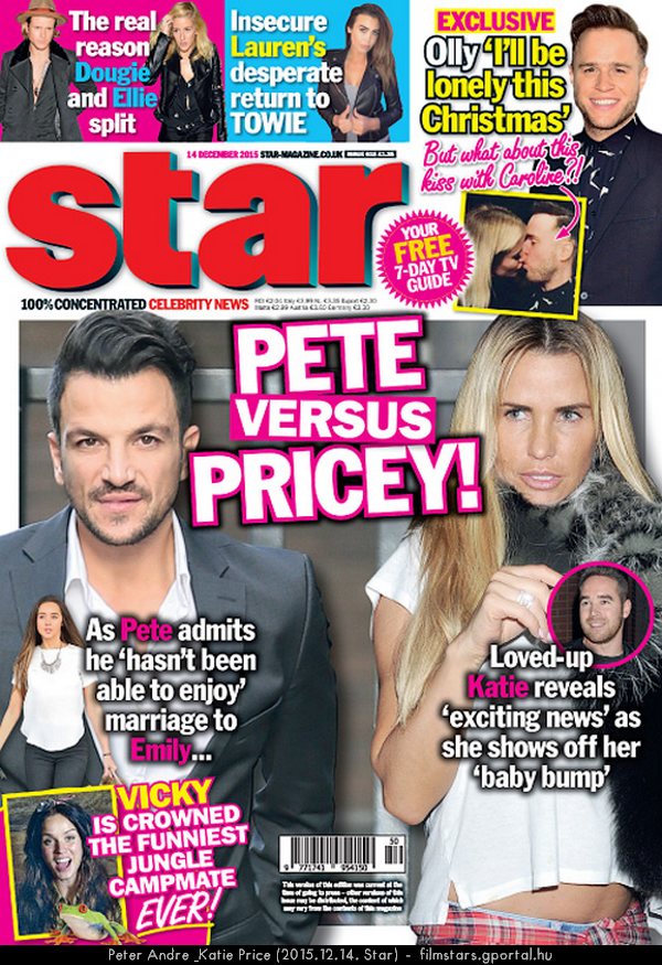 Peter Andre & Katie Price (2015.12.14. Star)