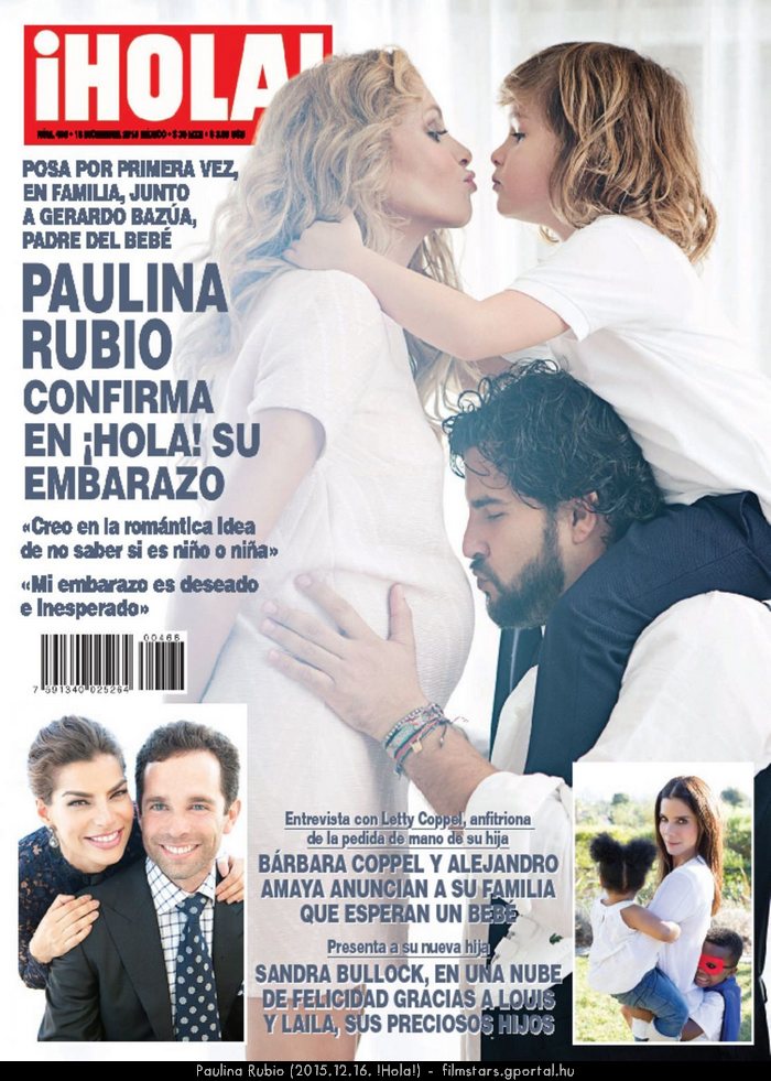 Paulina Rubio (2015.12.16. ¡Hola!)