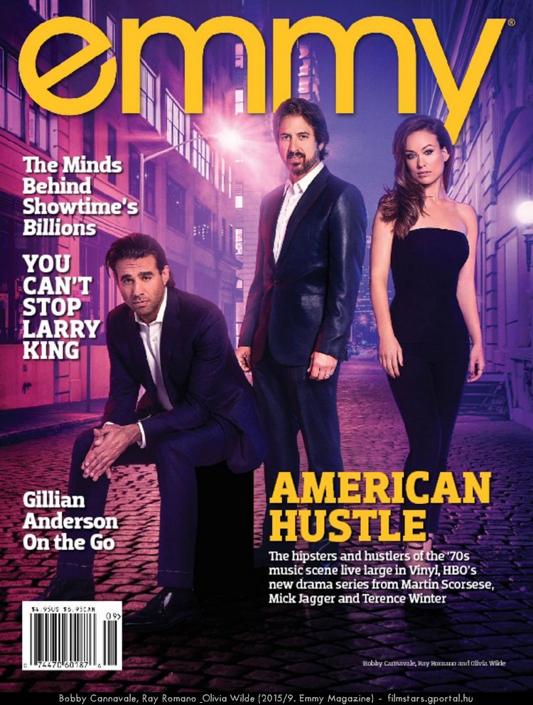 Bobby Cannavale, Ray Romano & Olivia Wilde (2015/9. Emmy Magazine)