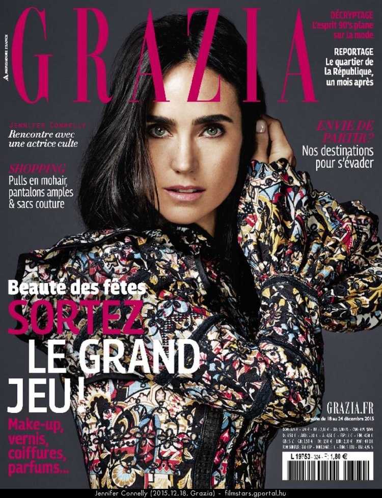 Jennifer Connelly (2015.12.18. Grazia)