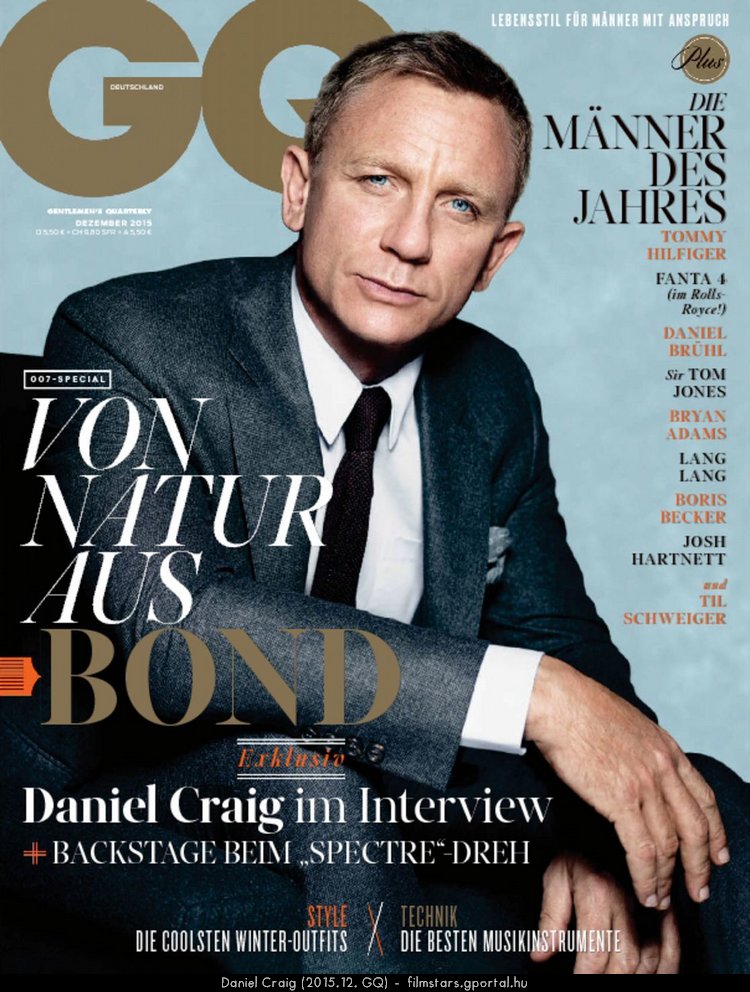 Daniel Craig (2015.12. GQ)