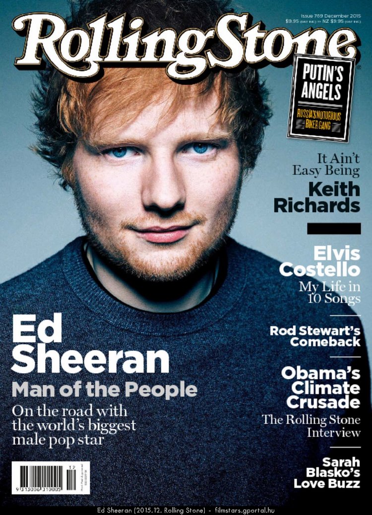 Ed Sheeran (2015.12. Rolling Stone)