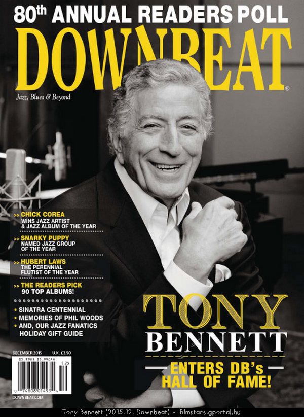Tony Bennett (2015.12. Downbeat)