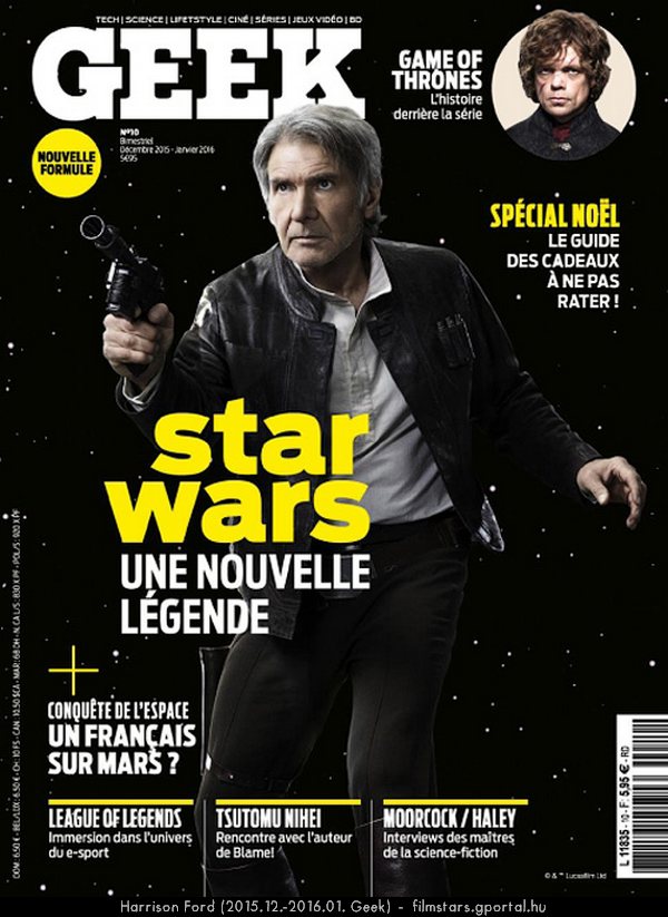 Harrison Ford (2015.12.-2016.01. Geek)