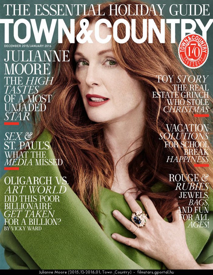 Julianne Moore (2015.12-2016.01. Town & Country)