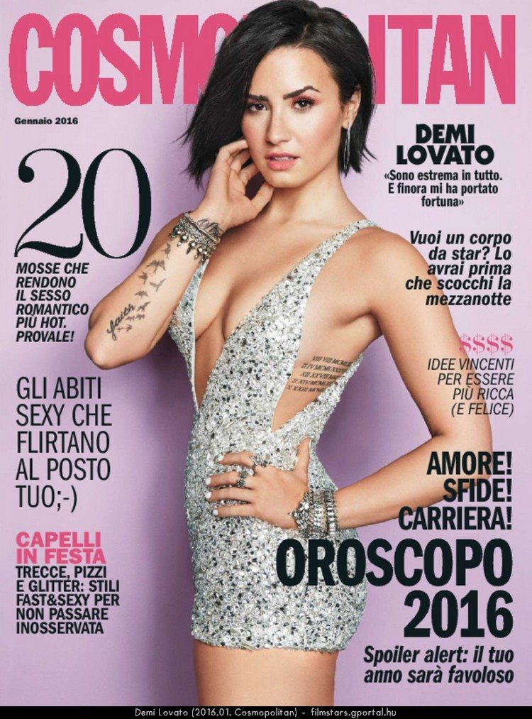 Demi Lovato (2016.01. Cosmopolitan)