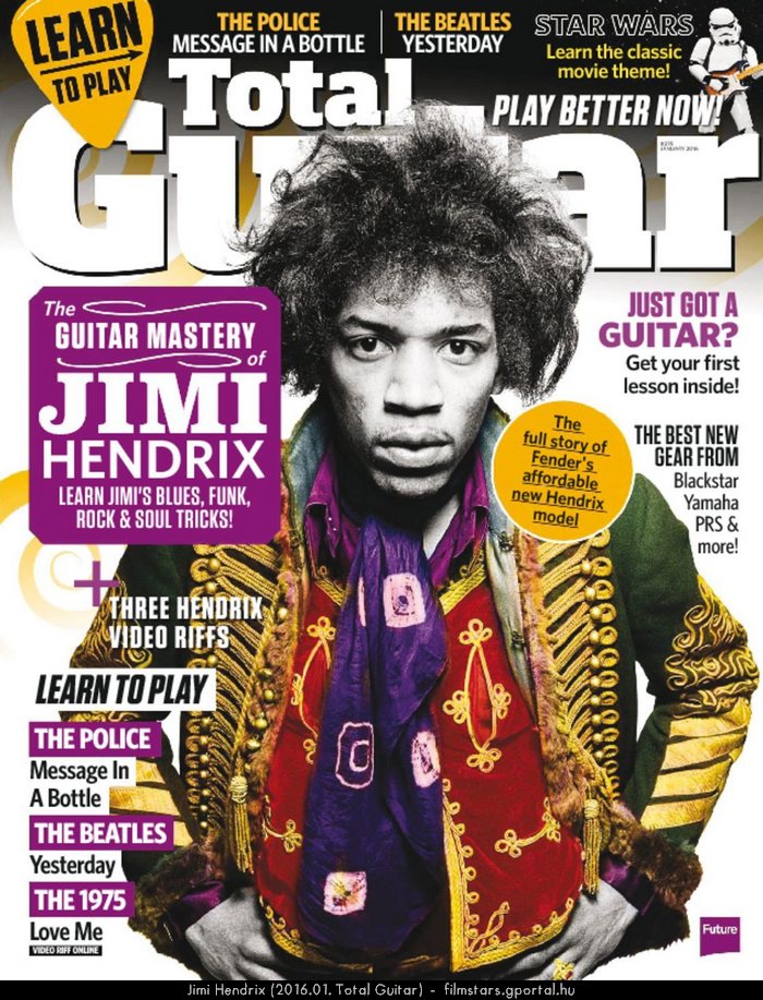 Jimi Hendrix (2016.01. Total Guitar)