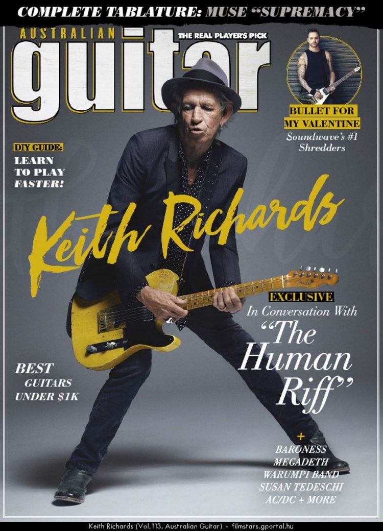 Keith Richards (Vol.113. Australian Guitar)