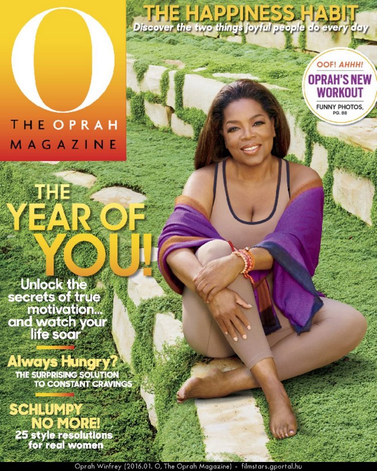 Oprah Winfrey (2016.01. O, The Oprah Magazine)