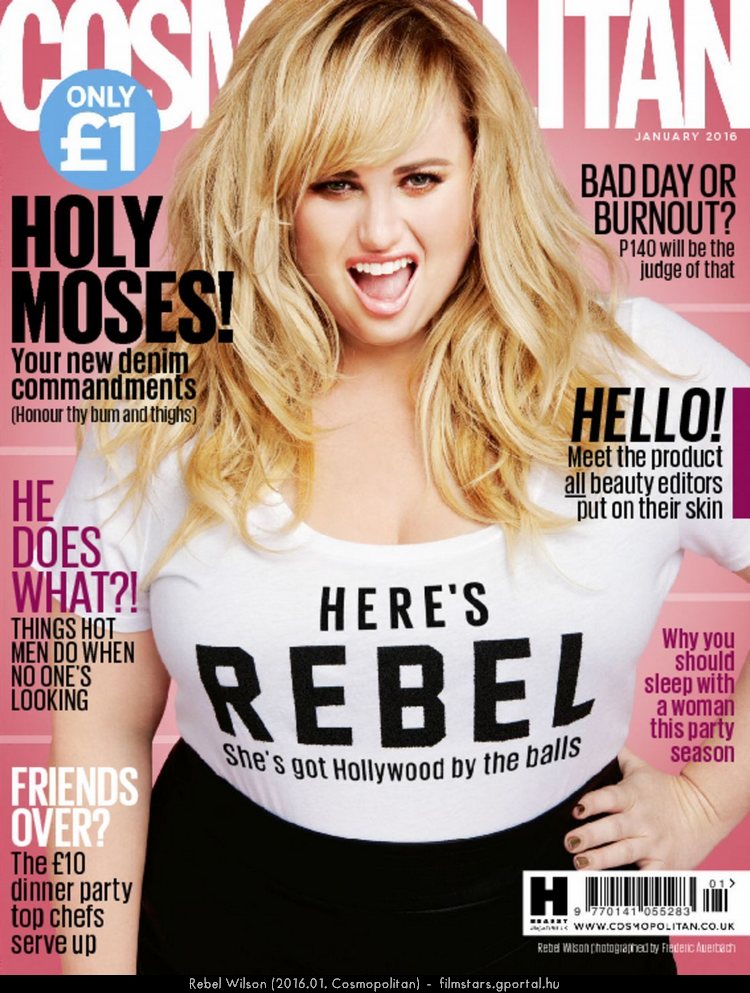 Rebel Wilson (2016.01. Cosmopolitan)