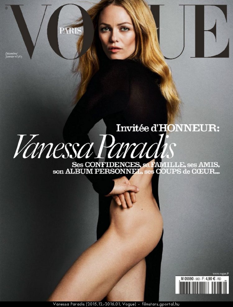 Vanessa Paradis (2015.12.-2016.01. Vogue)