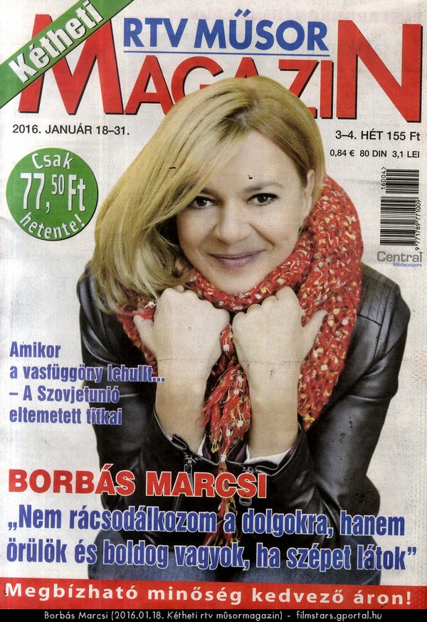 Borbs Marcsi (2016.01.18. Ktheti rtv msormagazin)