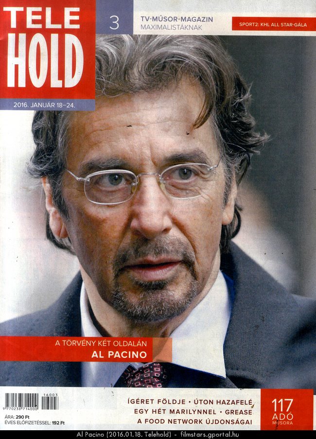 Al Pacino (2016.01.18. Telehold)