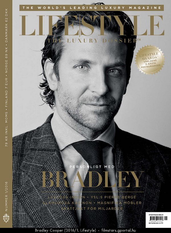 Bradley Cooper (2016/1. Lifestyle)