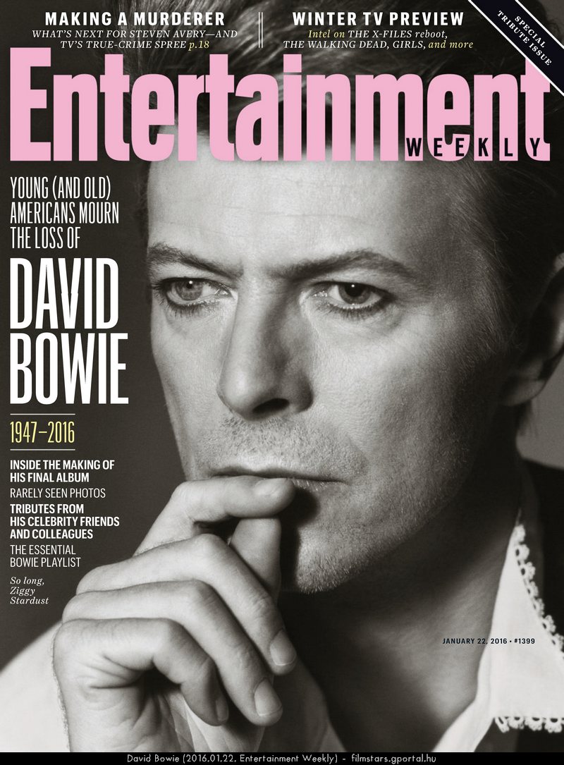 David Bowie (2016.01.22. Entertainment Weekly)