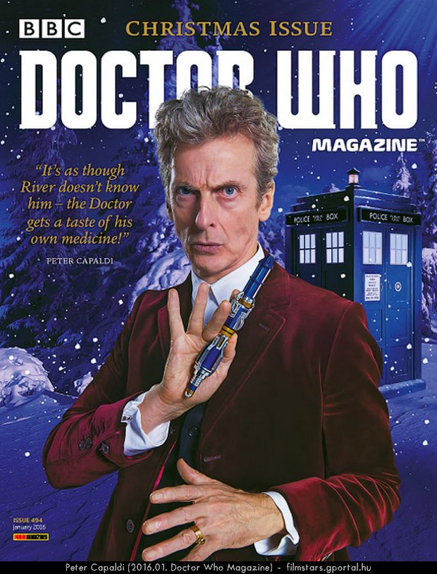 Peter Capaldi (2016.01. Doctor Who Magazine)