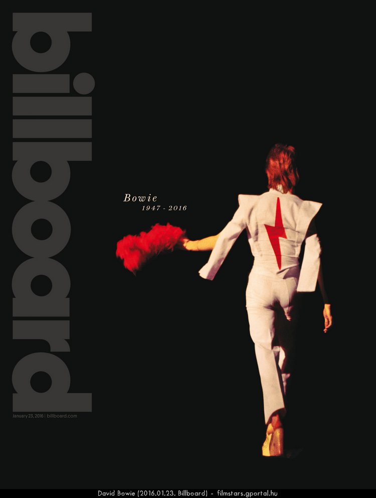 David Bowie (2016.01.23. Billboard)