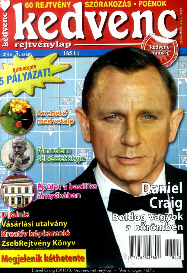 Daniel Craig (2016/3. Kedvenc rejtvnylap)